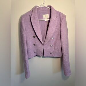 House of Harlow 1960 NWT Lilac Cropped Blazer, size Small